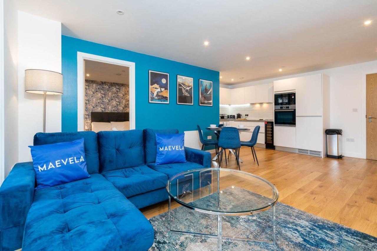 Maevela Apartments - Luxury Broad St Apartment - 2 Bed, 2 Bath - City Centre/Cube/Mailbox - With Underground Parking ✓- L Shape Sofa, Large 50 Inch Smart Tv With Free Netflix & Wifi Бірмінгем Екстер'єр фото