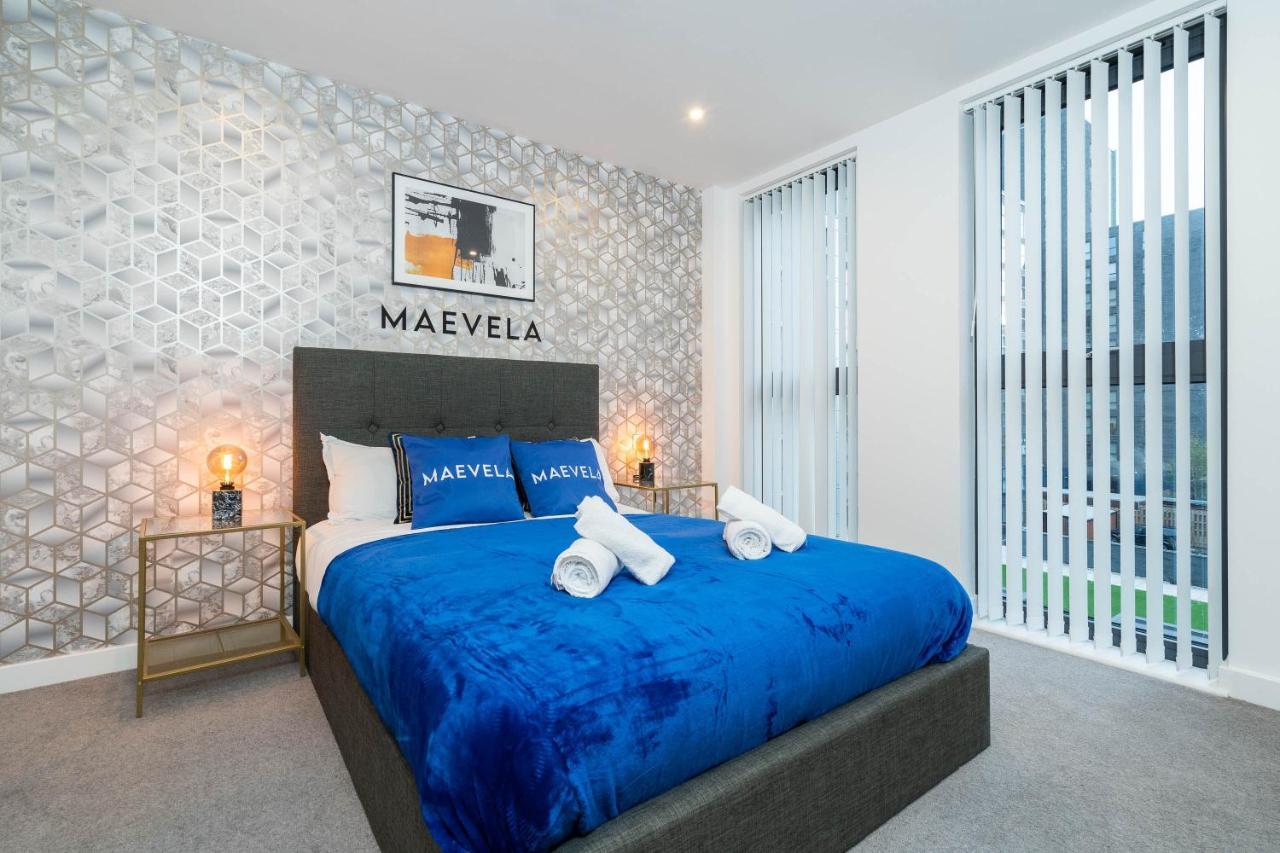 Maevela Apartments - Luxury Broad St Apartment - 2 Bed, 2 Bath - City Centre/Cube/Mailbox - With Underground Parking ✓- L Shape Sofa, Large 50 Inch Smart Tv With Free Netflix & Wifi Бірмінгем Екстер'єр фото
